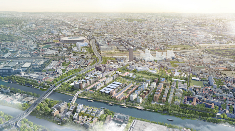 Paris : Le village olympique et paralympique